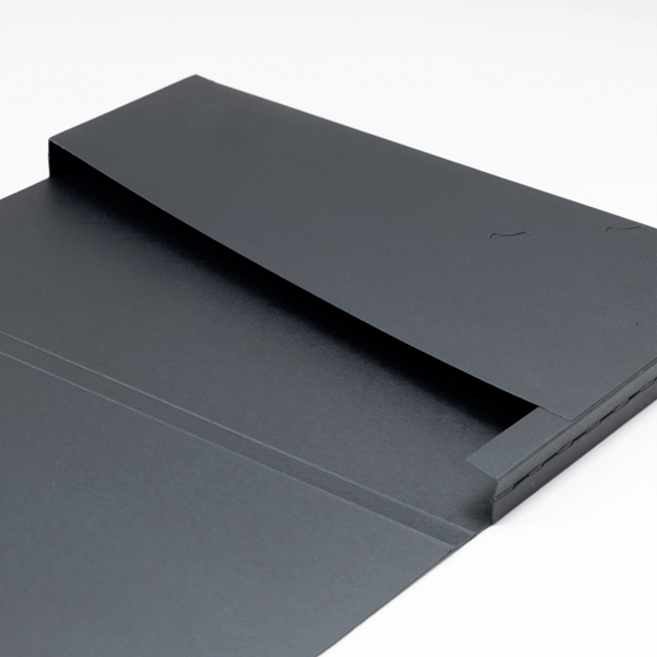 【No.H618】マチ付 紙製ポケットフォルダー「成果品」 調査士マーク入 名刺ポケット付 ※1ロット10個